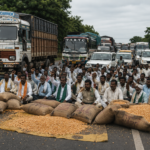 Mudhol Farmers Protest Over Delay in Maize Transportation
