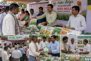 Seed Melas Organized Across Nirmal to Support Kharif Farmers